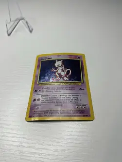 Pokemon TCG Mewtwo Black Star Promo 3 WOTC 1999 WB ‘The First Movie’ (Damaged) - Image 3