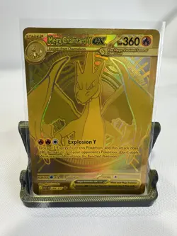Mega Charizard Y EX 294/217 Gold Hyper Rare, Ascended Heroes, Pokemon TCG (NM) - Image 1