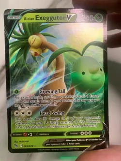 Alolan Exeggutor V 005/078 Pokemon GO Holo - Image 1