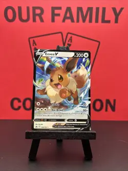 Eevee V 108/159 Crown Zenith Ultra Rare Full Art 2023 Pokemon TCG NM/HOLO - Image 1