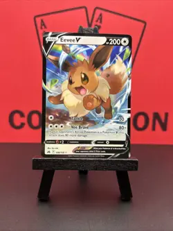 Eevee V 108/159 Crown Zenith Ultra Rare Full Art 2023 Pokemon TCG NM/HOLO - Image 2