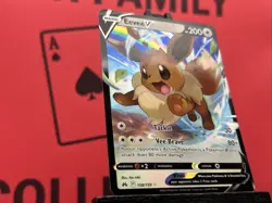 Eevee V 108/159 Crown Zenith Ultra Rare Full Art 2023 Pokemon TCG NM/HOLO - Image 4