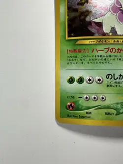 Pokemon Meganium Japanese - Neo Genesis No. 154 Holo - Image 5