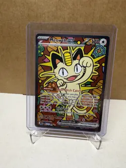 Meowth ex 121/088 ENGLISH Special Illustration Rare - Perfect Order SIR Pokemon - Image 2