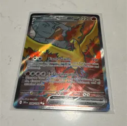 Pokemon Team Rocket's Moltres ex 208/182 Sv10 Ultra Rare Full Art Holo - Image 1