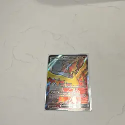 Pokemon Team Rocket's Moltres ex 208/182 Sv10 Ultra Rare Full Art Holo - Image 2