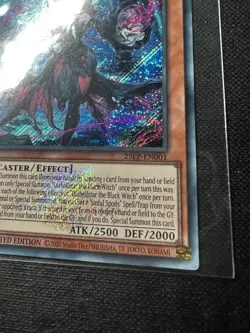 25LP-EN001 Secret Rare Emblazoned Diabellstar The Black Witch Yu-Gi-Oh! - Image 2