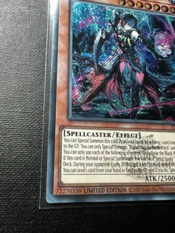 25LP-EN001 Secret Rare Emblazoned Diabellstar The Black Witch Yu-Gi-Oh! - Image 3