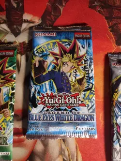 Yu-Gi-Oh Sealed Packs Legend Of Blue Eyes Metal Raiders - Image 2