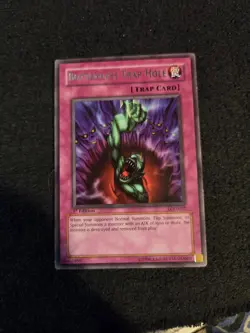 1x Yu-Gi-Oh! Bottomless Trap Hole - LOD-092 - Rare - 1st Edition - Image 1