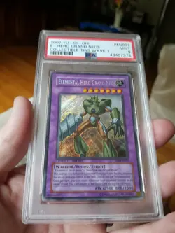 Yugioh Elemental Hero Grand Neos CT04 EN001 Limited Edition Tins PSA 9 MINT!!! - Image 3