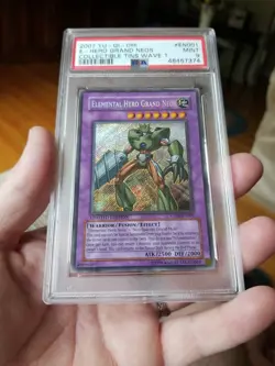 Yugioh Elemental Hero Grand Neos CT04 EN001 Limited Edition Tins PSA 9 MINT!!! - Image 5