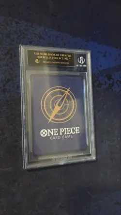 One Piece Monkey D Luffy OP05-119 Alt Art BGS 10 Black Label POP 25 English - Image 2