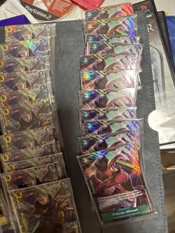 One Piece PROMO Card LOT 24 Zoro 24 Luffy 11 Mihawk 10 Perona SEALED - Image 3