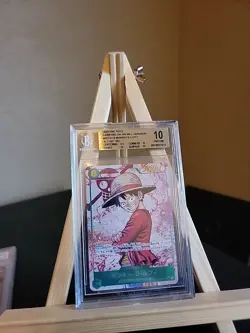 🔥BGS PRISTINE 10 Monkey D. Luffy Op13-118 AA Parallel One Piece Japanese 🔥 - Image 2