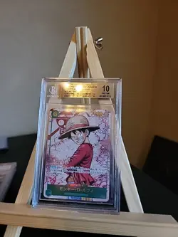 🔥BGS PRISTINE 10 Monkey D. Luffy Op13-118 AA Parallel One Piece Japanese 🔥 - Image 3