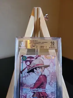🔥BGS PRISTINE 10 Monkey D. Luffy Op13-118 AA Parallel One Piece Japanese 🔥 - Image 4