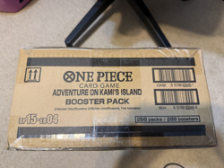 One Piece OP-15 Adventure on Kami's Island 12 BOX BOOSTER CASE Sealed In Hand - Image 2