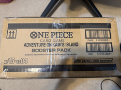 One Piece OP-15 Adventure on Kami's Island 12 BOX BOOSTER CASE Sealed In Hand - Image 3