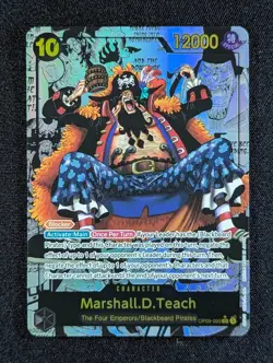 2024 One Piece MARSHALL D. TEACH #OP09-093 Emperors in the New World Manga ENG - Image 1