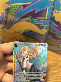 Nami (053) EB03-053 Extra Booster One Piece Heroines Edition Foil Super Rare - Image 2