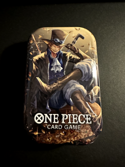 One Piece Tin Pack Set Vol. 2 Sabo - In Hand Bandai TCG Volume Two Sealed - Image 1