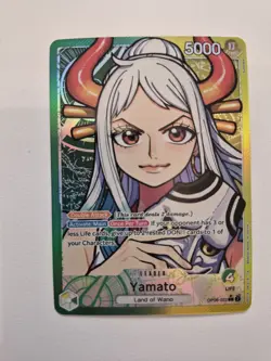 One Piece Yamato OP06-022 Alt Art Leader (ENGLISH) - Image 2