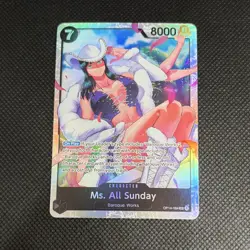 SR Ms. All Sunday OP14-084 Holo Foil One Piece TCG English, Near Mint - Image 3