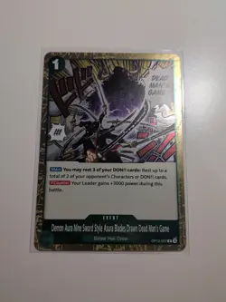 One Piece - The Asura Blades Drawn OP12-037 Legacy of the Master Foil - Image 1