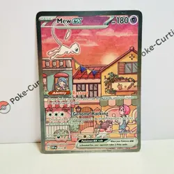 2023 POKEMON SVP EN-SV BLACK STAR PROMO 053 MEW EX 151 ULTRA-PREMIUM COLLECTION - Image 3