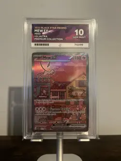 Mew Ex SVP 053 Black Star Promo Pokemon 151 Ultra Premium Collection ACE 10 GEM - Image 1
