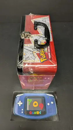 Pokemon 25th Anniversary Celebrations Treasure Chest Lunchbox Tin Factory SEALED - Image 3