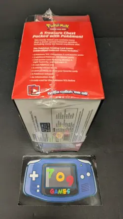 Pokemon 25th Anniversary Celebrations Treasure Chest Lunchbox Tin Factory SEALED - Image 4