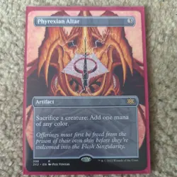 1X Phyrexian Altar BORDERLESS MINT MTG Magic 2X2 Double Masters Staple EDH CEDH - Image 1