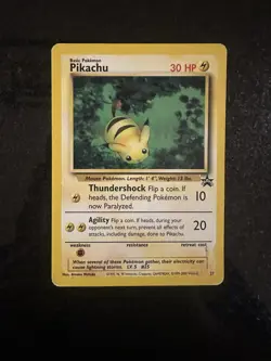 Pokemon TCG Pikachu Wizards Black Star Promo 27 - Image 1