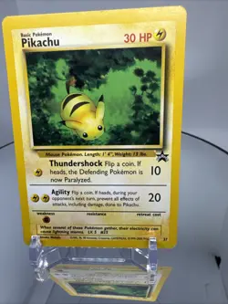 Pikachu #27 Black Star Promo 2000 Pokemon TCG Card – Vintage - Image 1