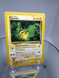Pikachu #27 Black Star Promo 2000 Pokemon TCG Card – Vintage - Image 3