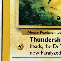 Pokemon Card, 1999-2000, Pikachu, 27, Black Promo Star. - Image 5