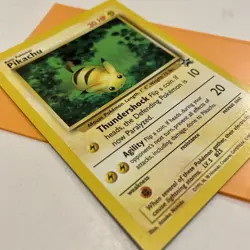 Pikachu Black Star Promo 27 Vintage Pokemon Near Mint - Image 1