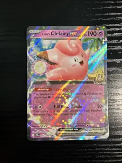 Pokemon TCG Lillie's Clefairy EX Journey Together Card 056/159 NM Condition - Image 1