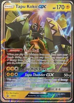 Tapu Koko GX SM33 Sm Holo Promo - Pokemon Card - Image 1