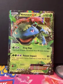 Pokemon TCG Venusaur EX Holo Rare Card 1/83 Generations LP/MP - Image 1