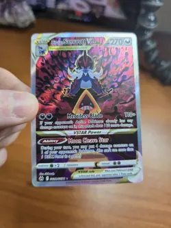 Pokemon TCG Hisuian Samurott VSTAR Crown Zenith GG52/GG70 Card/ NM condition - Image 1