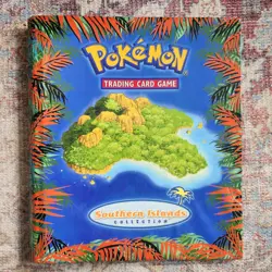 Southern Islands Binder + Complete English & Japanese Sets 36 Cards Pokemon WOTC - Image 1
