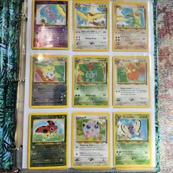 Southern Islands Binder + Complete English & Japanese Sets 36 Cards Pokemon WOTC - Image 3