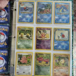 Southern Islands Binder + Complete English & Japanese Sets 36 Cards Pokemon WOTC - Image 5