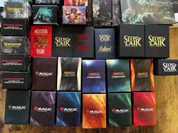 MTG EMPTY BOX LOT Secret Lair Final Fantasy Commander Packaging ONLY No Cards - Image 2