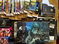 MTG EMPTY BOX LOT Secret Lair Final Fantasy Commander Packaging ONLY No Cards - Image 4