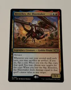 MTG Breeches, the Blastmaker - Outlaws Of Thunder Junction LP - Image 1