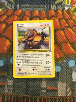 TAUROS - 47/64 - Jungle - WOTC Pokemon Card - (x4) - Uncommon - Set Of 4 💎🔥 - Image 3
